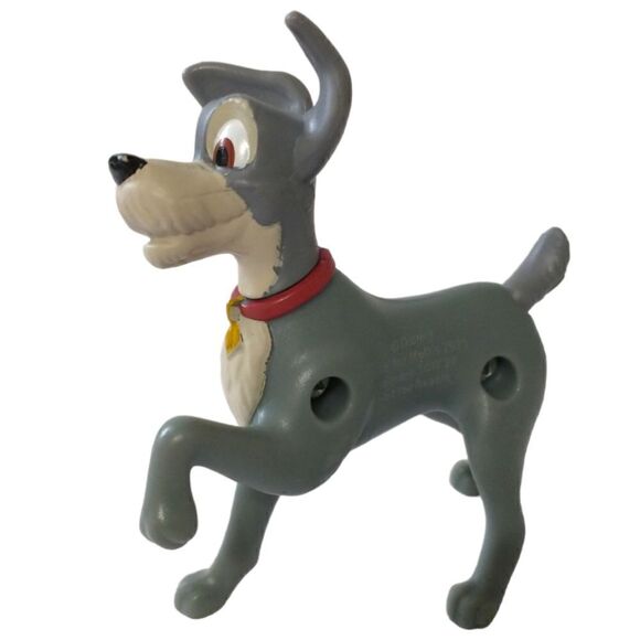 Disney Lady And The Tramp Dog Figure Toy McDonalds Cake Topper 50th Anniversary - Picture 4 of 15